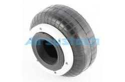 China Replace W01-358-0112 Firestone Air Bags Single Convolution Rubber With Flange Ring supplier