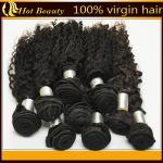 Curly Virgin Human Hair Extensions for sale