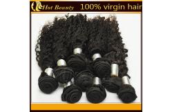 China Curly Virgin Human Hair Extensions supplier