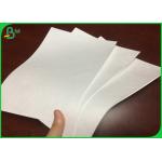 1073D 1082D White Inkjet Coated Paper Fabric Desktop Printing For Sport Number Cloth for sale