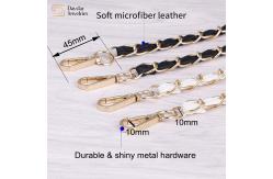China Crossbody Shoulder Replacement Leather Chain Strap With Buckle supplier