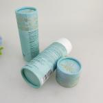 Wholesale Recyclable Paper Cans Packaging Cardboard Perfume Essential Oil Container Paper Tube for sale