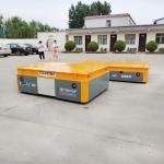 Battery Operated 10 Tons Industrial Transfer Trolley For Carrying Goods Dc Motor for sale