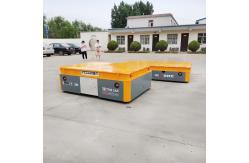 China 10T Concrete Die Transfer Car , Remote Control Material Handling Trolley supplier
