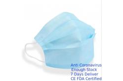China Earloop Isolation Face Mask , Earloop Procedure Masks Ultra Soft Biodegradable supplier