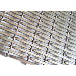 Architectural Aluminum Flat Wire Mesh For Exterior Building Metal Facade
