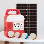 Mini Portable Solar Power Energy Panel Lighting System With Led Household for sale