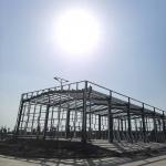 Galvanized Steel Structure For Industrial Park Buildings - Resilient Against Rust In Outdoor Storage Areas