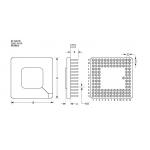 Integrated Circuit Chip MC68020FC25E USERS MANUAL MC68020FE16E MOTOROLA QFP for sale