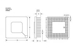 China Integrated Circuit Chip MC68020FC25E USERS MANUAL MC68020FE16E MOTOROLA QFP supplier