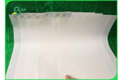 China Recycled Degardable PE Coated Paper 100um 120g Synthetic Stone Paper For Raincoat supplier