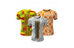 China Wrinkle Resistant Soccer Jerseys Breathable Customizable Designs For Victory supplier