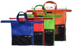 China 6L-10L Reusable Foldable Shopping Bag 10kg Collapsible Grocery Bag supplier