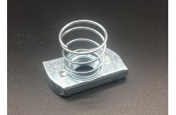 China Factory Electrical Galvanized Unistrut Fitting Accessories Spring Nuts supplier