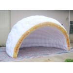 Commercial Inflatable Igloo Tent Semi Circle Logo Printing Fire Retardant for sale