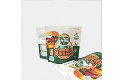 China Plastic Large Food Packaging Bag Custom Mylar Stand Up Pouch With ziplockk supplier