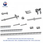 Hot Dip Galvanized Cross-Arm Angle Bar 1090 X 40 X 40mm With 15 Holes for sale