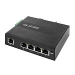 Hardened 5 Port Gigabit Unmanaged Ethernet Switch Network Hub 120W PoE E-Mark Verified for sale