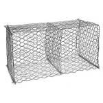 Double Twisted Type Stone Filled Gabion Basket Hot Dipped Galvanized for sale