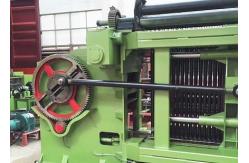 China Industrial Automatic Hexagonal Wire Mesh Machine , 80mm ×100mm Gabion Mesh supplier