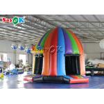 Best Inflatable Tent 5x4x3.8mH Inflatable Disco Dome Bouncy Castle With Magic Lights