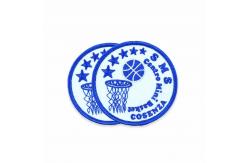 China Custom Logo Patches Embroidery Basketball Team Iron On Patch For Jerseys Hats supplier