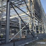 Prefabricated Steel Structure Workshop Buildings with H-shaped Steel Components​ for sale