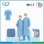 Surgeon Apron Sterile Surgical Gowns Knitted Cuff Level 4 Medical Gown for sale