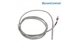 China PT100 PT1000 Waterproof Temperature Sensor 3 Wire 30mm supplier
