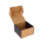 Unglued Custom Corrugated Cardboard Roll End Tuck Front Boxes Printing for sale