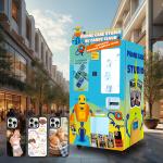 White Phone Case Printing Vending Machine 300kg with Mobile Payment Integration for sale
