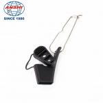 FTTH butterfly optical cable clamp  stainless steel leather wire cable clamp for sale