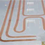 Complex Copper Pipes Bending Liquid Cooling Plate , High Power Water Cold Plate