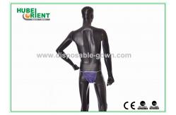 China Dark Blue PP Ladies Disposable use Panties Comfortable Short Break Pants supplier