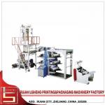 PE Plastic Film Blowing Inline Flexo Printing Machine Line , high strength