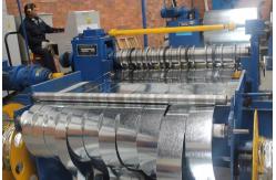 China 2200mm Automatic 5-15 Pieces Steel Coil Slitting Machine Computer Controlled supplier