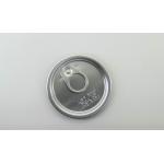 Aluminum Easy Open PET can Lids With Silk Printing , 0.21 - 0.23 mm Thickness for sale