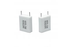 China BPR/MPR Metal Plate Resistor , 10uH 100KHz Low Inductance Resistor supplier