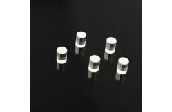 China D1mm~50mm Sapphire Optical Glass Cylinder Rod Rippled Mixing Endoscopy Optical Rod Lens supplier