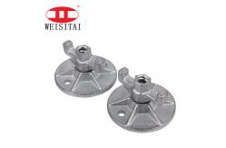 China 15/17mm Tie Rod Wing Nut Custom Concrete Walls Electro Galvanized supplier