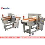 LCD Screen Industrial Metal Detector Conveyor 120W For Meat / Poultry / Seafood for sale