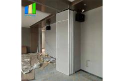 China Aluminum Collapsible Sliding Folding School Classroom Sound Proof Partition System supplier