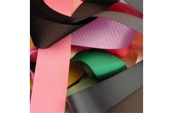 China Fancy 1 Inch Grosgrain Ribbon , High Durability Plain Grosgrain Ribbon supplier