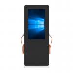4K Outdoor Digital Signage Kiosk / Advertising Kiosk Display 24V 1080mm Width for sale