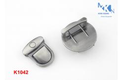 China Metal ZInc Alloy Puch Bag Twist Lock 19mm Custom Pattern Design Fashion Style supplier