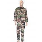 F2 Tactical Combat Uniform Set Camouflage Breathable Anti Static Formal Woven Fabric Uniforms for sale