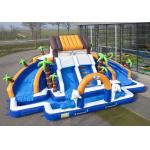 Commerial Outdoor Inflatable Water Slides Waterproof For school for sale
