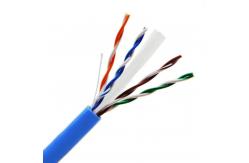 China PVC Jacketed Cat6a Cable Roll 24AWG 500m Network Cable Roll Cat6 Unshielded supplier