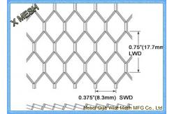 China Wall Plaster Metal Wire Mesh Expanded Galvanized Sheet Nature Surface supplier