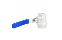 China SS316 BSP Threaded PTFE Seal Ball Valve , T Handle Brass Ball Valve supplier